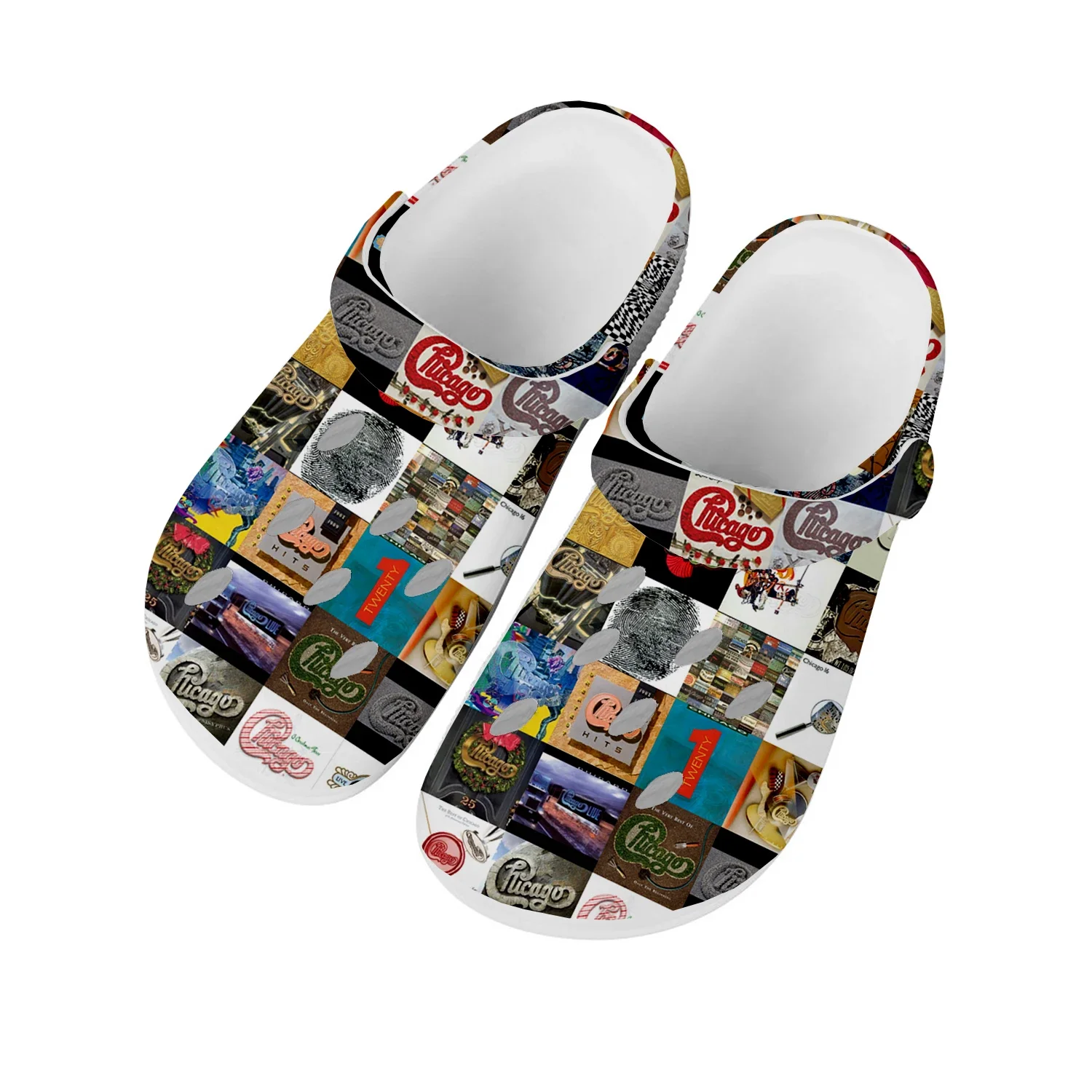 Chicago Band Rock Band Home Clogs Custom Water Shoes Mens Womens Teenager Shoe Garden Clog Breathable Beach Hole Slippers White
Chicago Band Rock Band Home Clogs Custom Water Shoes Mens Womens Teenager Shoe Garden Clog Breathable Beach Hole Slippers White