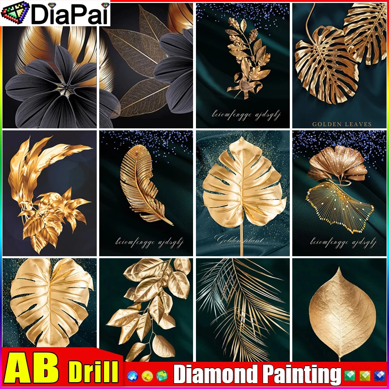 DIAPAI AB Diamond Painting " Leaf Feathers" Cross Stitch Custom Photo Diamond Embroidery Square Round Drill Home Decor
DIAPAI AB Diamond Painting " Leaf Feathers" Cross Stitch Custom Photo Diamond Embroidery Square Round Drill Home Decor