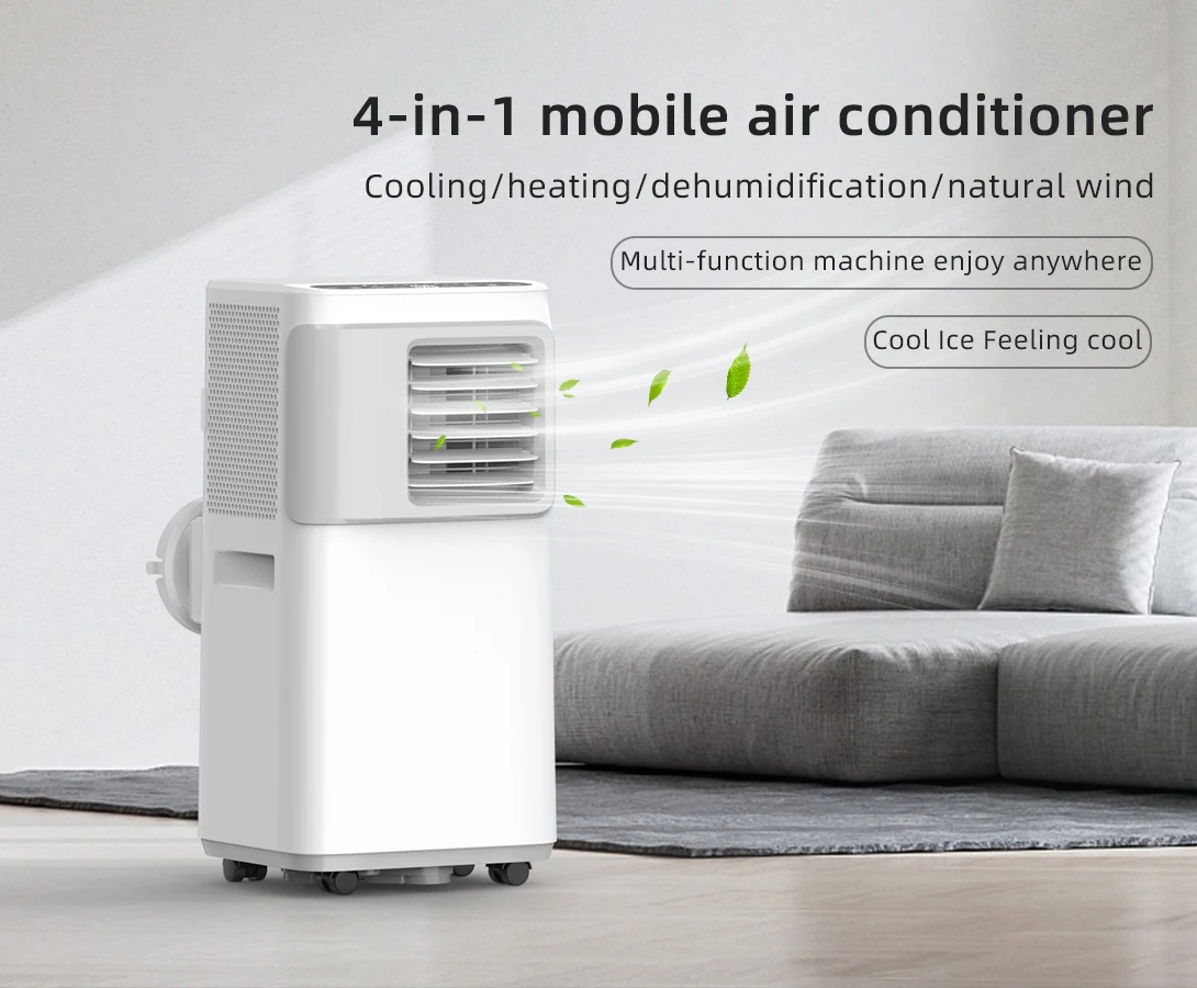 8000 BTU Portable Cooling Heating Mobile AC Hotel Room Air Conditioner for Household 8000 BTU Portable Cooling Heating Mobile AC Hotel Room Air Conditioner for Household