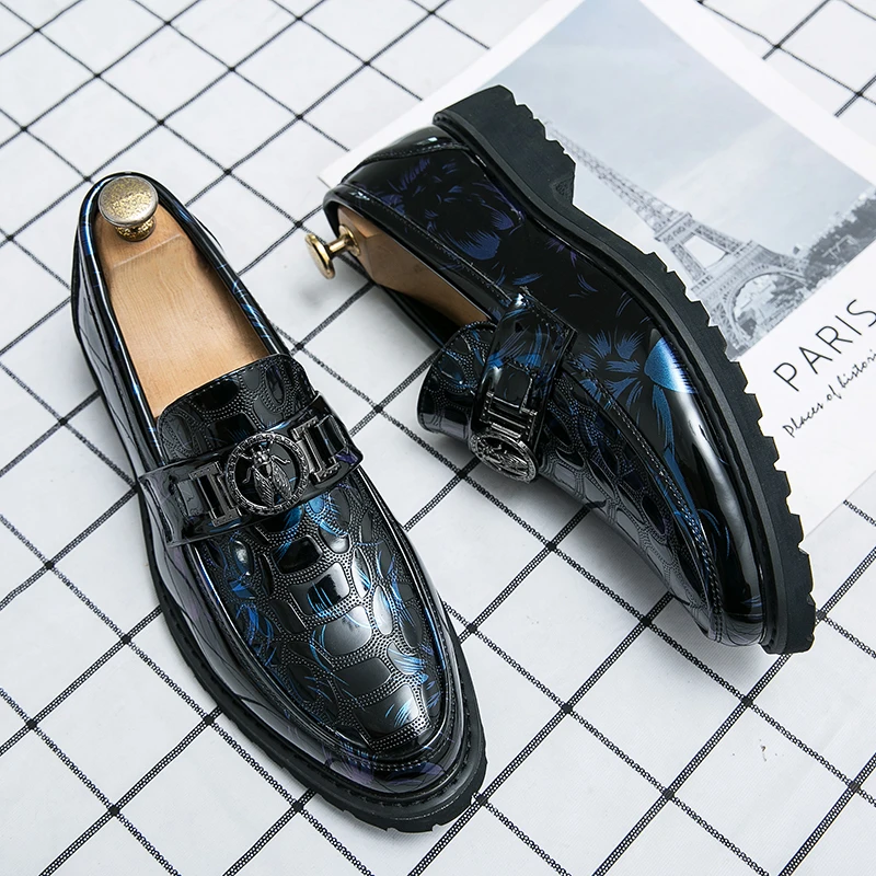 Brand Shoes for Men Leather Business Dress Formal Party Designer Shoes All-Match Casual Shock-Absorbing Wear-Resistant Footwear
Brand Shoes for Men Leather Business Dress Formal Party Designer Shoes All-Match Casual Shock-Absorbing Wear-Resistant Footwear