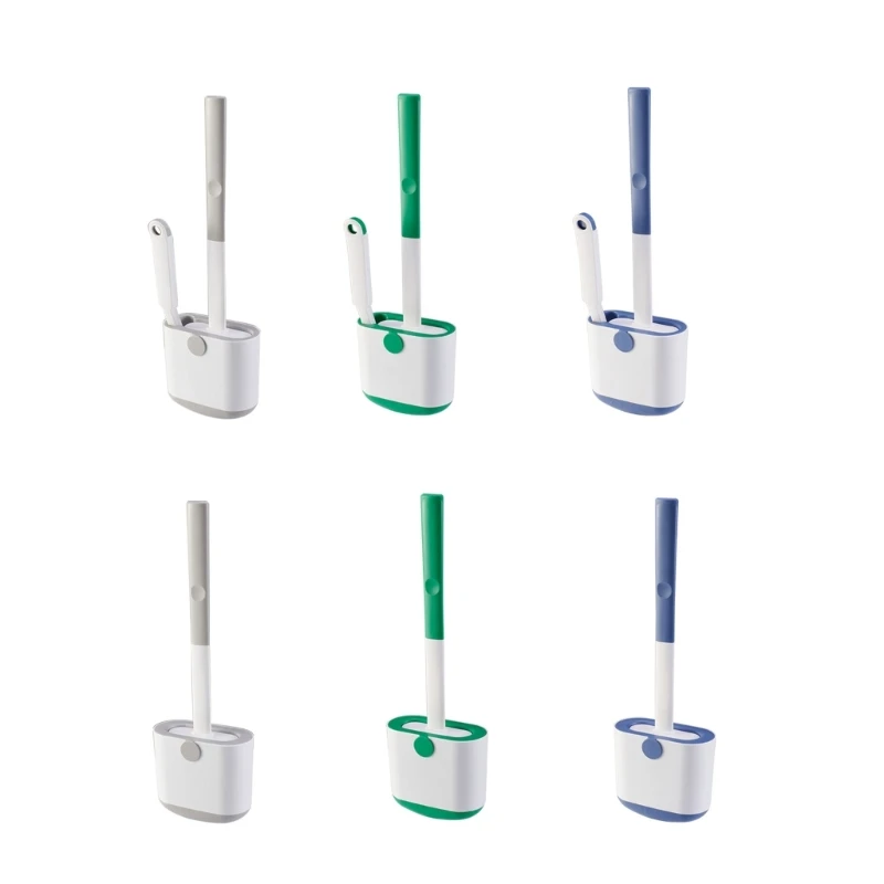 Durable and Flexible Bristles Silicone Toilet Brush and Holder No Dead Angle Wall Mounted Toilet Brush for Bathroom
Durable and Flexible Bristles Silicone Toilet Brush and Holder No Dead Angle Wall Mounted Toilet Brush for Bathroom