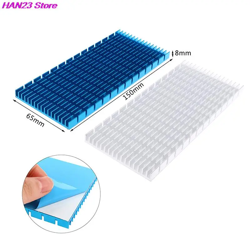 1Pc Aluminum Radiator Fin Mobile Phone Cooling Heatsink Radiator Cutting Slot Heatsink Blind Radiating Fin Heat Sink 150*65*8MM
1Pc Aluminum Radiator Fin Mobile Phone Cooling Heatsink Radiator Cutting Slot Heatsink Blind Radiating Fin Heat Sink 150*65*8MM