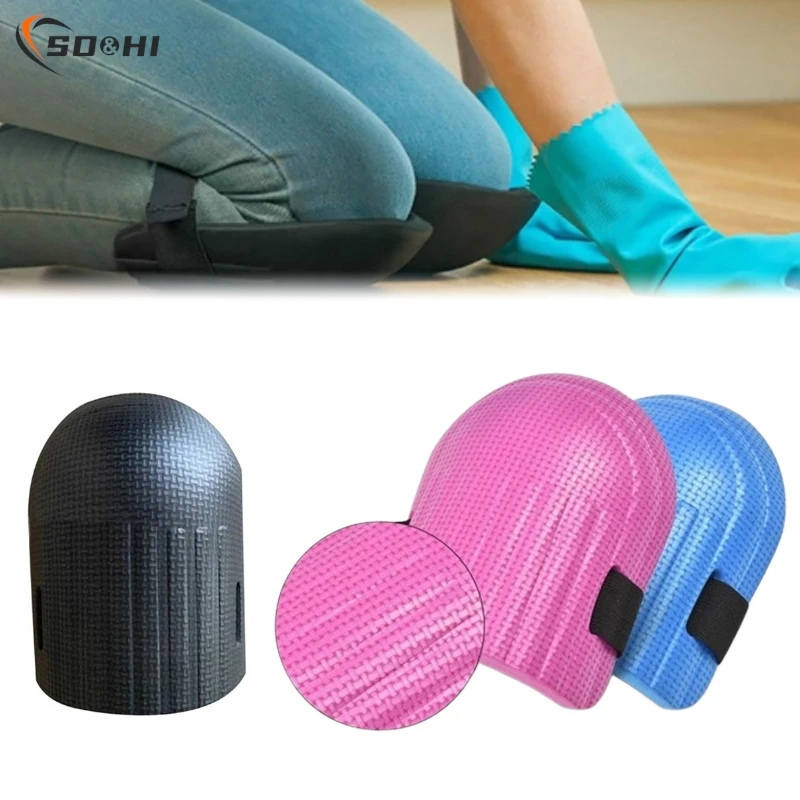 

1pair Soft Foam Knee Pads for Work Knee Support Padding for Gardening Cleaning Protective Sport Kneepad Builder Workplace Safety