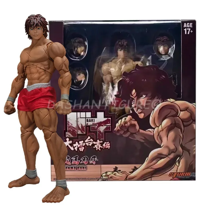Экшн-фигурка Ko St игрушки от Storm Baki Hanma, коллекционная игрушка из ПВХ, аниме 17 см, боевой бак, кибк, фигурка сына огра для подарка
Экшн-фигурка Ko St игрушки от Storm Baki Hanma, коллекционная игрушка из ПВХ, аниме 17 см, боевой бак, кибк, фигурка сына огра для подарка