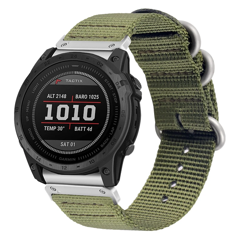 QuickFit 26mm 22mm Nylon Watch Band For Garmin Fenix 7X Pro 6X Pro 5X Plus Strap High Quality Watchband Fenix 7 6 Pro 5 Bracelet
QuickFit 26mm 22mm Nylon Watch Band For Garmin Fenix 7X Pro 6X Pro 5X Plus Strap High Quality Watchband Fenix 7 6 Pro 5 Bracelet