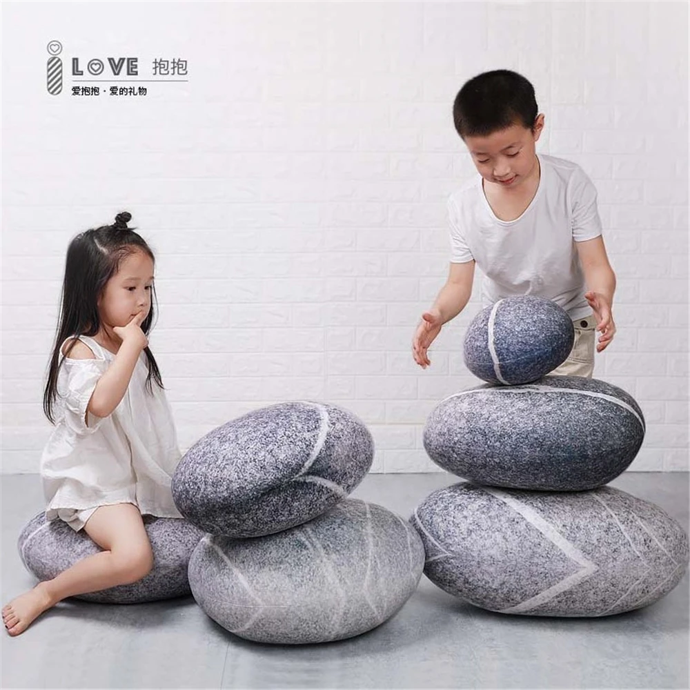 Soft Throw Pillow with Filler Simulated Stone Pillow Movie Props Creative Baby Game Toys Kids Cushion for Children Room Decor
Soft Throw Pillow with Filler Simulated Stone Pillow Movie Props Creative Baby Game Toys Kids Cushion for Children Room Decor