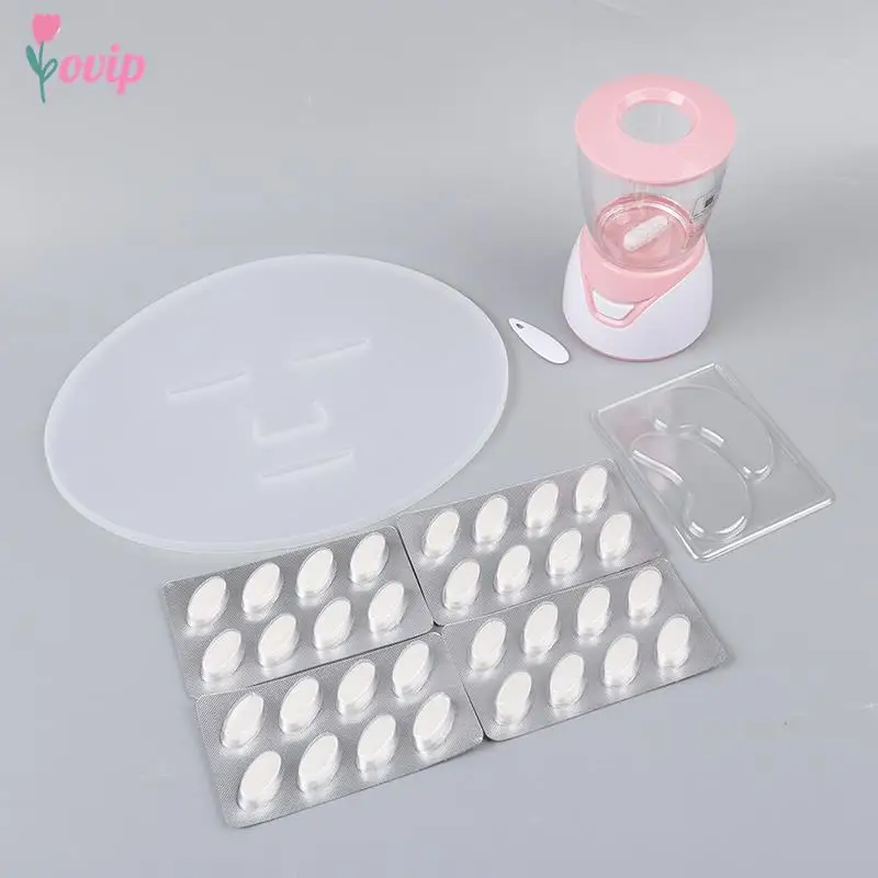 Fruit Vegetable Collagen Facial Cover DIY Machine Automatic Face Mask Maker Face Cover Mold Eye Patch Skin Pad Mould
Fruit Vegetable Collagen Facial Cover DIY Machine Automatic Face Mask Maker Face Cover Mold Eye Patch Skin Pad Mould
