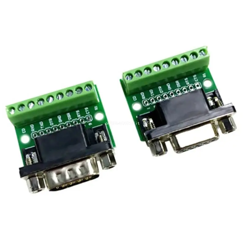 Durability DB9 Male/ Female Connector Industrial Connector Good Conversion Performance Screw Terminal Block Accessory Dropship
Durability DB9 Male/ Female Connector Industrial Connector Good Conversion Performance Screw Terminal Block Accessory Dropship