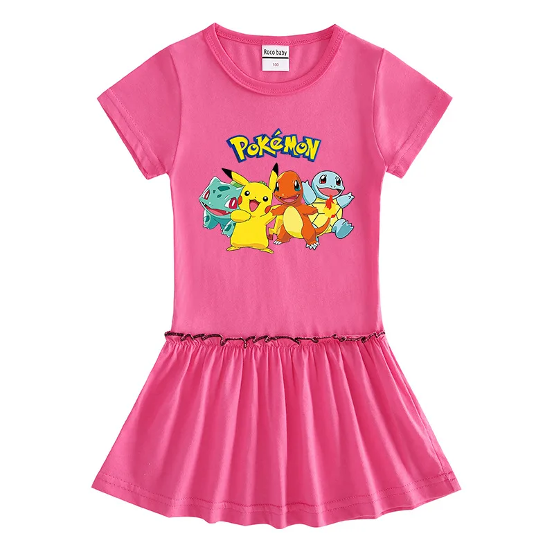 MINISO Pikachu Summer New Style Children's Short-sleeved Dress Half-sleeved Baby Ear-hemmed Pleated Fashionable Thin Skirt
MINISO Pikachu Summer New Style Children's Short-sleeved Dress Half-sleeved Baby Ear-hemmed Pleated Fashionable Thin Skirt