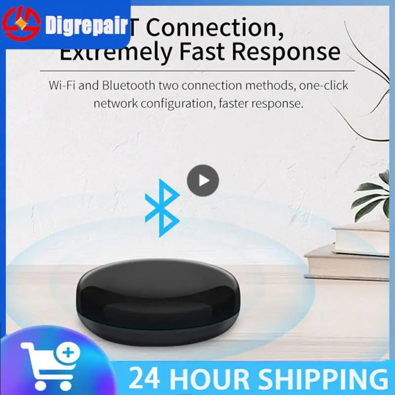 Tuya Smart Wifi+bluetooth-compatible+infrared IR Universal Remote Control Smart Life Voice Control Timing Control
Tuya Smart Wifi+bluetooth-compatible+infrared IR Universal Remote Control Smart Life Voice Control Timing Control