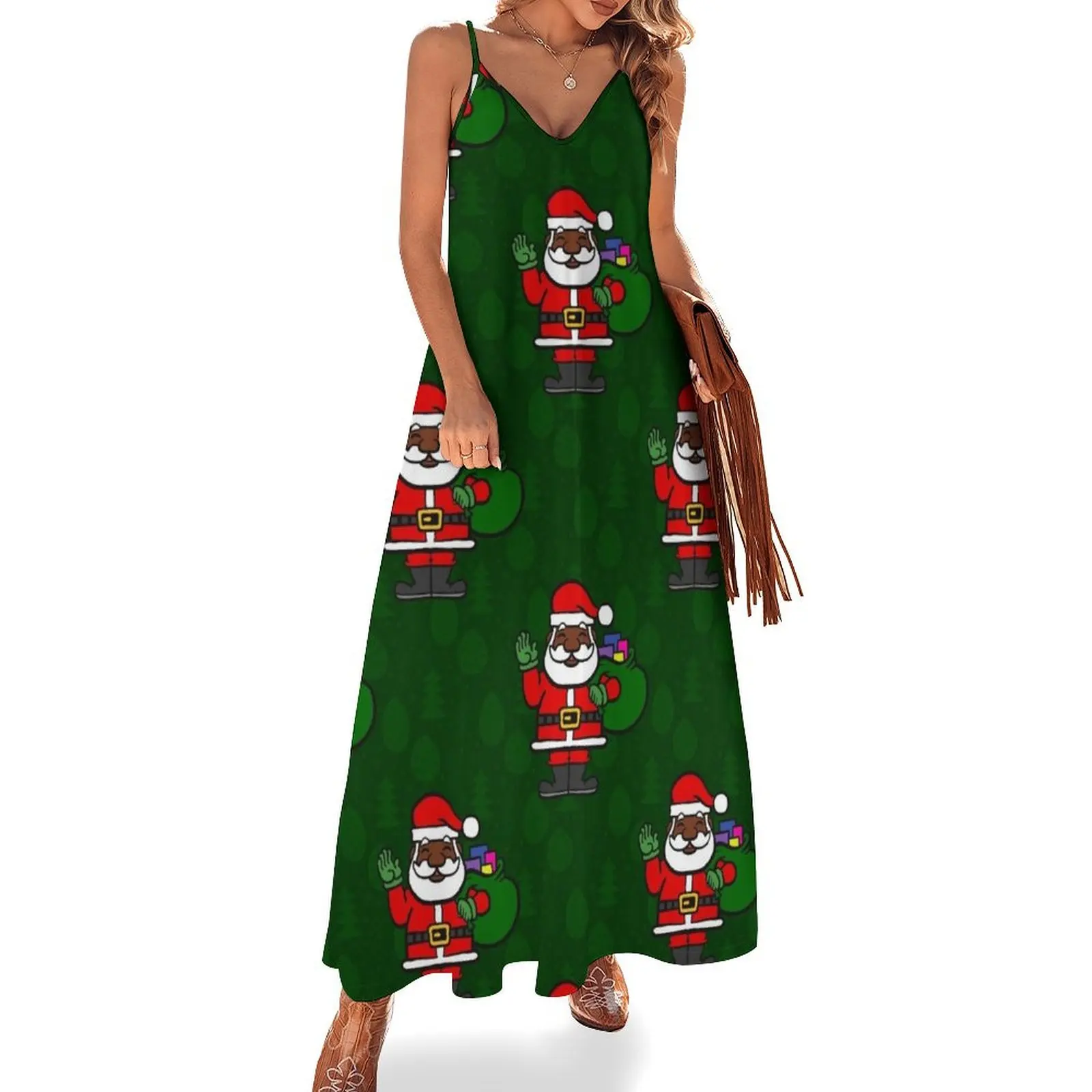 african santa christmas gifts Sleeveless Dress Evening gown chic and elegant woman dress summer dress daily
african santa christmas gifts Sleeveless Dress Evening gown chic and elegant woman dress summer dress daily