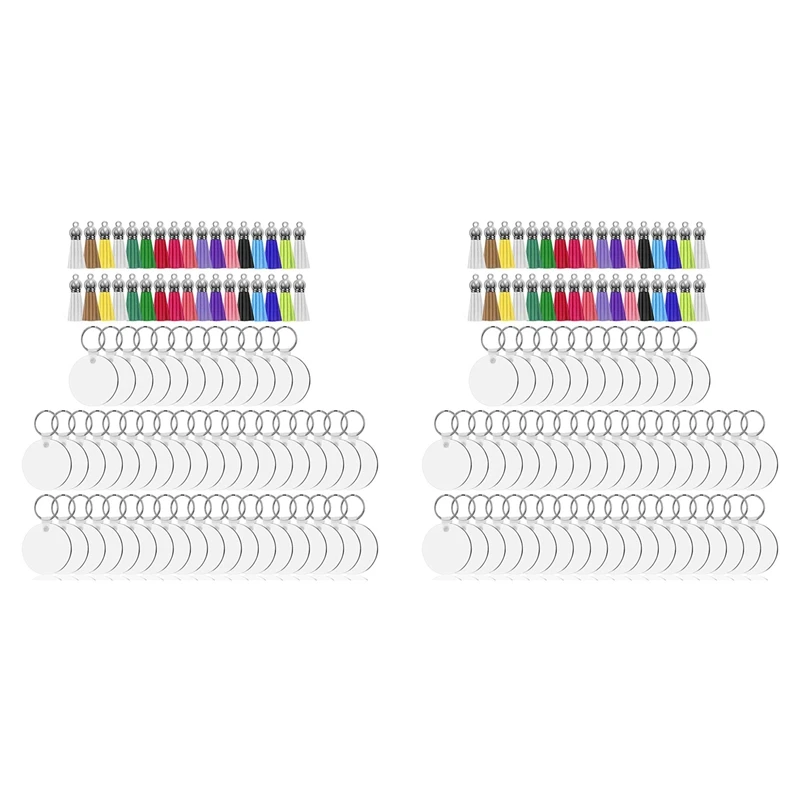 100 Sets Sublimation Blank Keychains, MDF Keychain Decorative Label Set With 2Inch Heat Transfer Keychain Blanks
100 Sets Sublimation Blank Keychains, MDF Keychain Decorative Label Set With 2Inch Heat Transfer Keychain Blanks