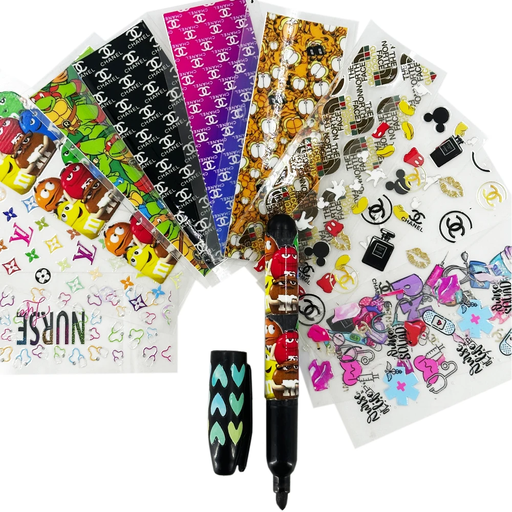100PCS 4.5x1.5 Inches Wholesale Personalize Designs Printing 3D UV DTFs Pen Wraps Clear Backing DIY Transferable Stickers Labels
100PCS 4.5x1.5 Inches Wholesale Personalize Designs Printing 3D UV DTFs Pen Wraps Clear Backing DIY Transferable Stickers Labels