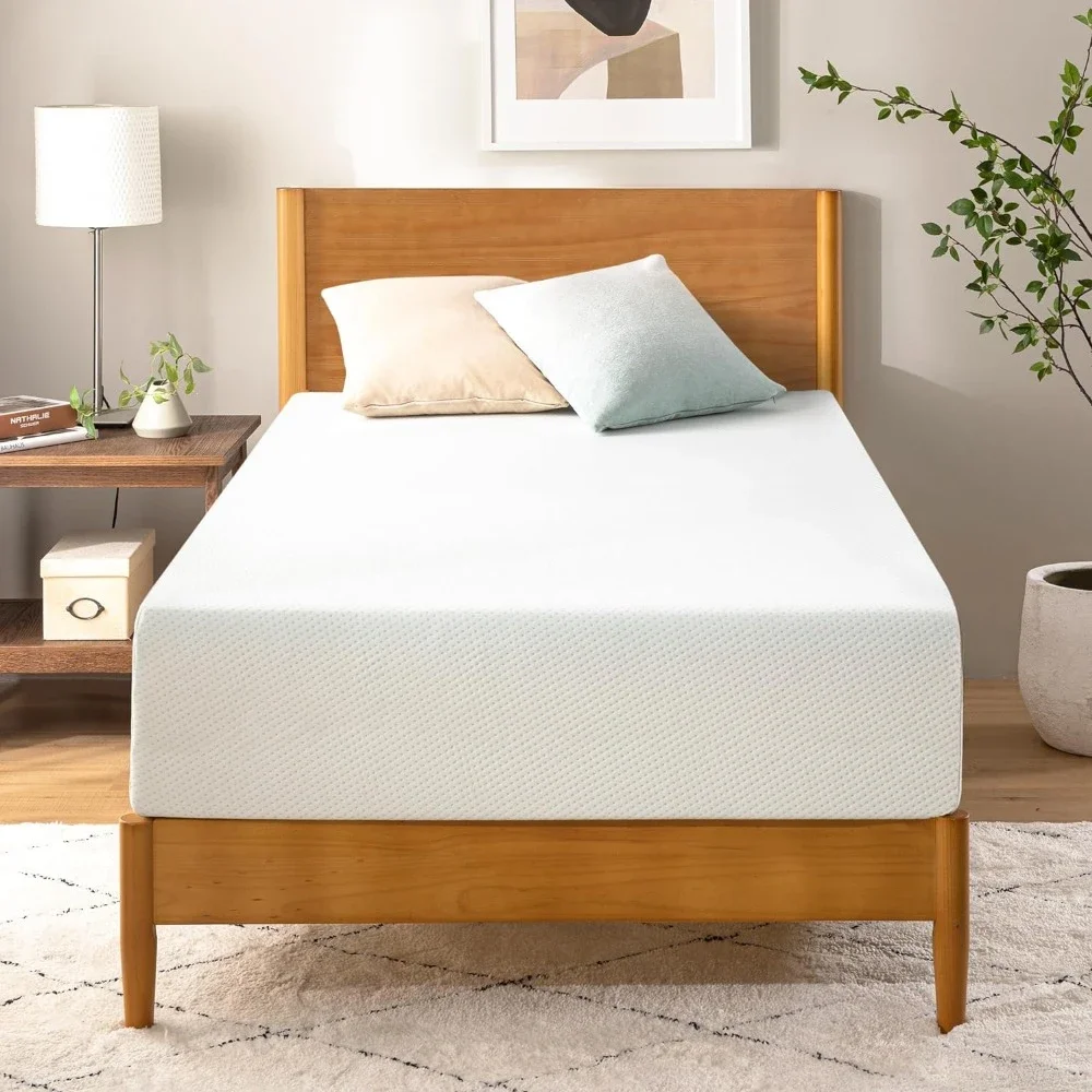 10 Inch Green Tea Memory Foam Mattress Bed Mattresses Patented Custom Contour Support Mattresses for Sleeping Bed-in-a-box Twin
10 Inch Green Tea Memory Foam Mattress Bed Mattresses Patented Custom Contour Support Mattresses for Sleeping Bed-in-a-box Twin