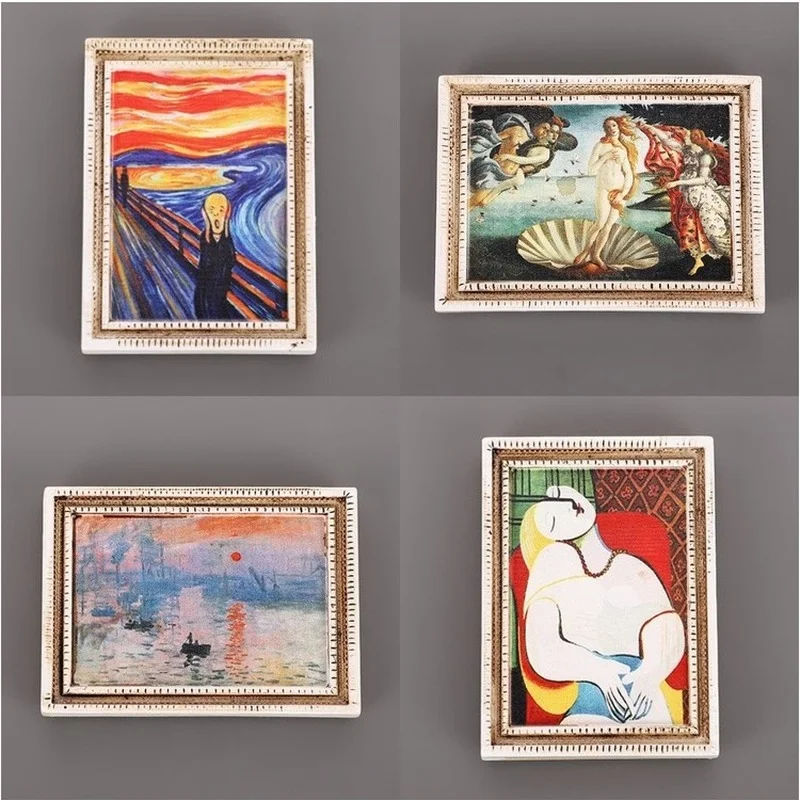Famous Paitings Magnetic Stickers for Refrigerators Mona Lisa The Starry Night Fridge Magnets Famous Paintings Decor for Fridge
Famous Paitings Magnetic Stickers for Refrigerators Mona Lisa The Starry Night Fridge Magnets Famous Paintings Decor for Fridge