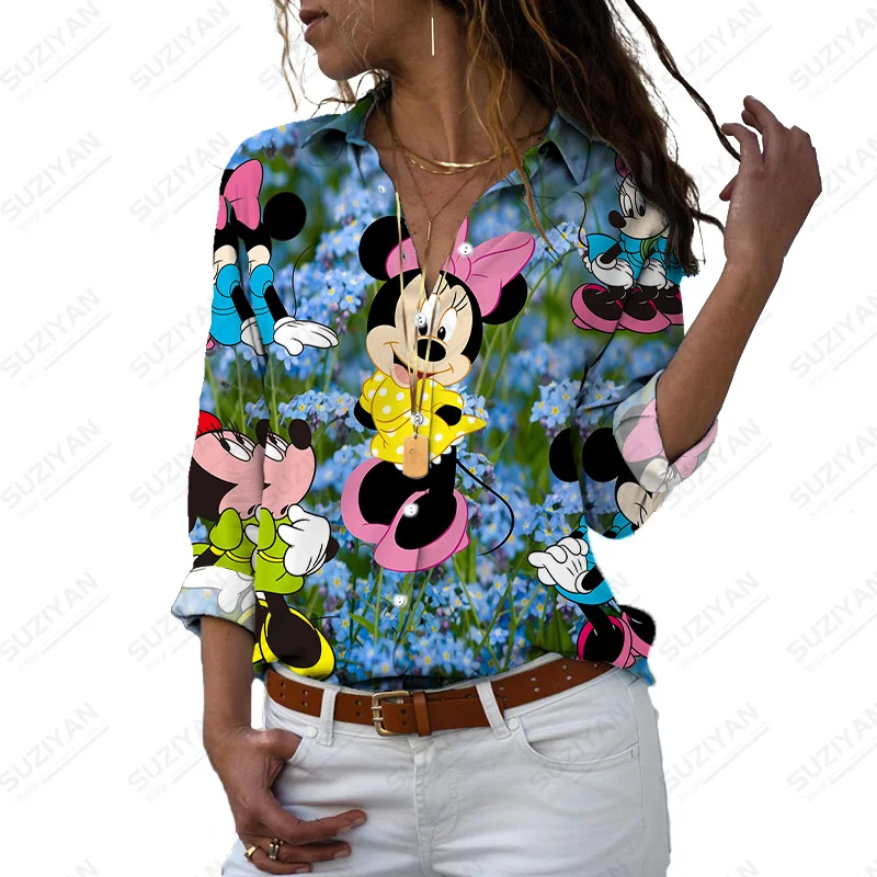 Button Women'S Fashion Long Sleeve Casual Street Shirt Blouses Long Sleeve Blouse Casual Collar Button
Button Women'S Fashion Long Sleeve Casual Street Shirt Blouses Long Sleeve Blouse Casual Collar Button