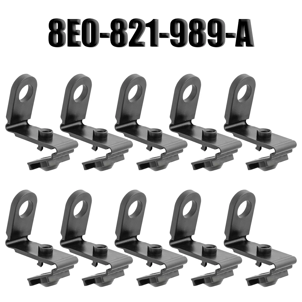 8E0-821-989-A Fender Apron Retainer Clips Black Front/Rear/Left/Right Nylon Textured Washable 10pcs Accessories
8E0-821-989-A Fender Apron Retainer Clips Black Front/Rear/Left/Right Nylon Textured Washable 10pcs Accessories