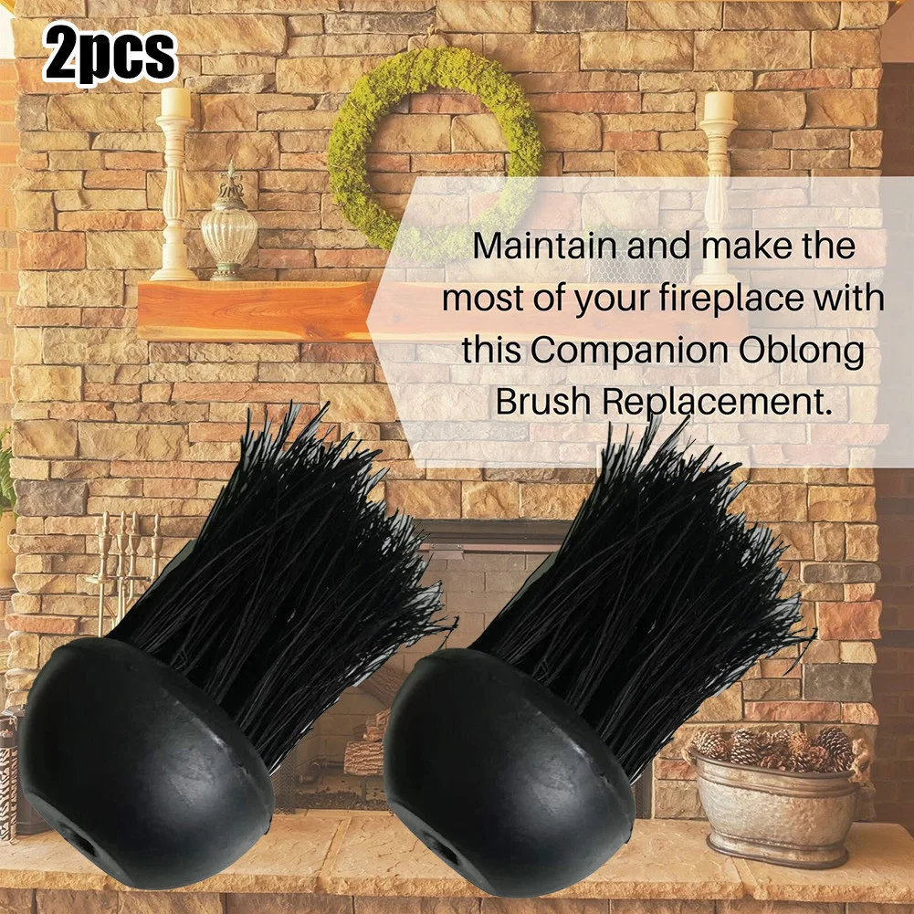 2pcs Fireplace Brush Replacement Round Companion Set 9.5mm Threaded Hole Fireplace Inner Wall And Roof Cleaning Tools
2pcs Fireplace Brush Replacement Round Companion Set 9.5mm Threaded Hole Fireplace Inner Wall And Roof Cleaning Tools