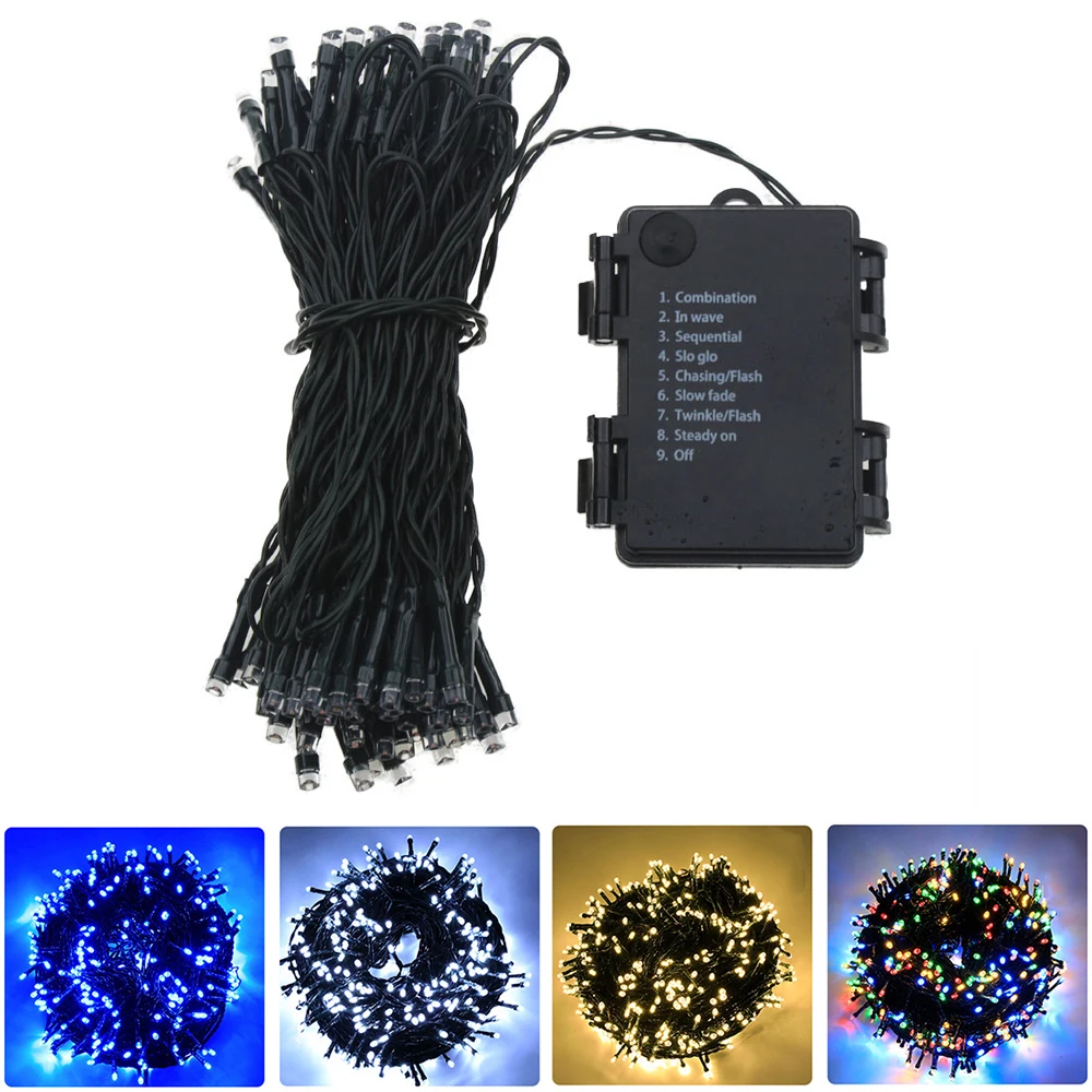 Christmas Tree Fairy String Lights 100leds 200leds Battery Powered Waterproof Lighting for Wedding Xmas Outdoor Indoor Decor
Christmas Tree Fairy String Lights 100leds 200leds Battery Powered Waterproof Lighting for Wedding Xmas Outdoor Indoor Decor
