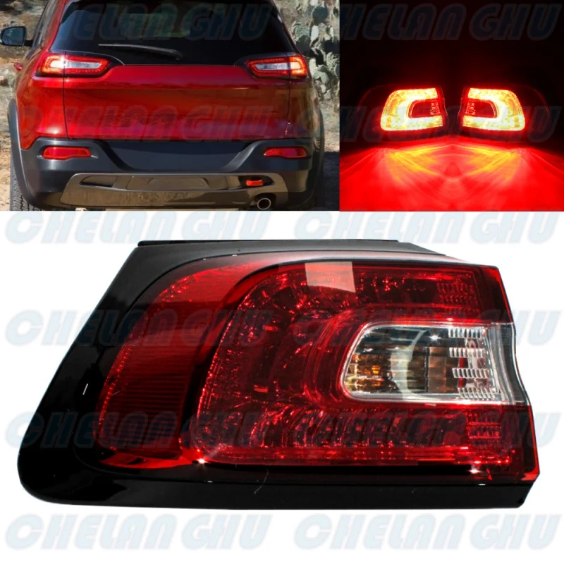 Left Outer Side Tail Rear Light Lamp With LED Bulbs 68102906AF For Jeep Cherokee 2014 2015 2016 2017 2018
Left Outer Side Tail Rear Light Lamp With LED Bulbs 68102906AF For Jeep Cherokee 2014 2015 2016 2017 2018