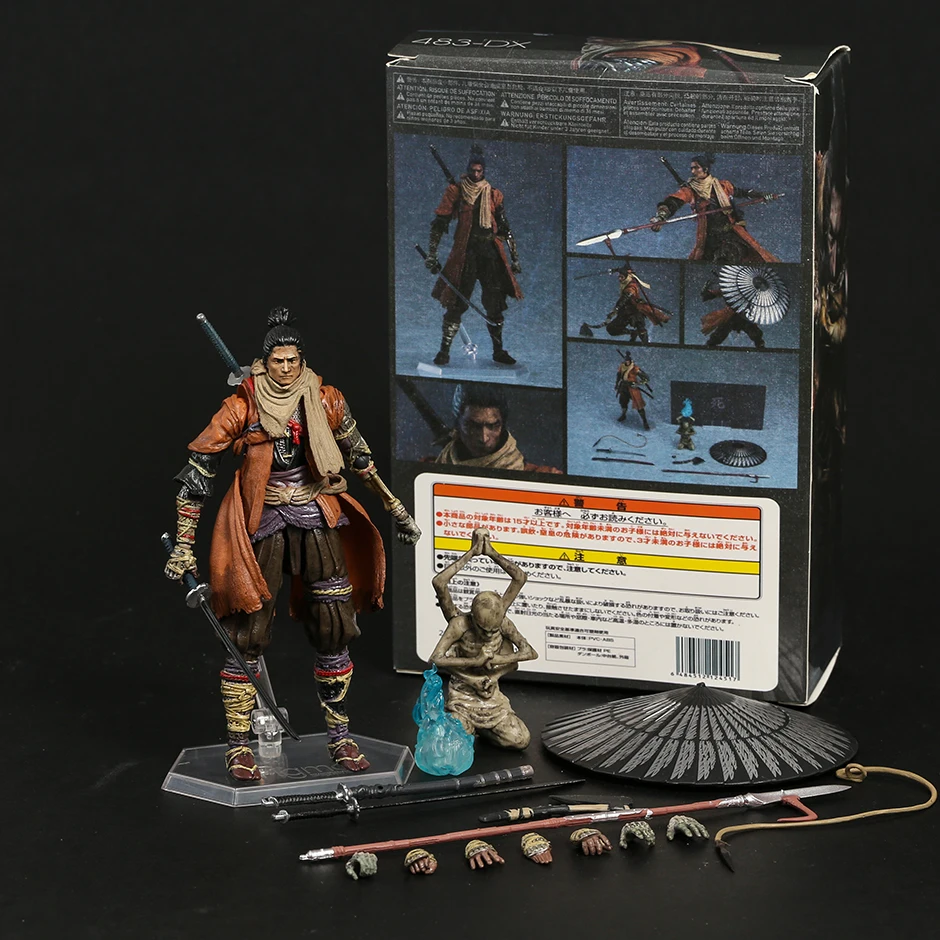 

Figma 483-DX Shadows Die Twice Sekiro Action Figure Joint Movable Model Brinquedos Toy