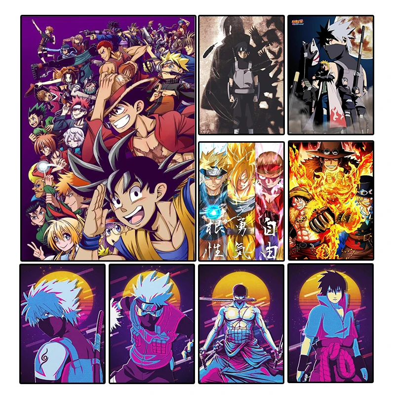 Japanese Anime Canvas Painting Uchiha Itachi Naruto Kakashi Luffy Sabo Ace Wall Art Posters Print Mural Picture Home Decor Gifts
Japanese Anime Canvas Painting Uchiha Itachi Naruto Kakashi Luffy Sabo Ace Wall Art Posters Print Mural Picture Home Decor Gifts
