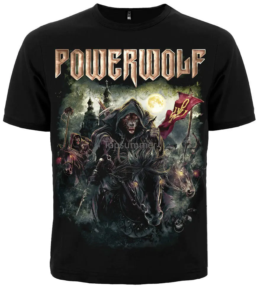 T-Shirt Powerwolf The Metal Mass". New.Different Size S-3Xl Metal Nation Band Hip Hop Clothing Short Sleeve T Shirt Top Tee
T-Shirt Powerwolf The Metal Mass". New.Different Size S-3Xl Metal Nation Band Hip Hop Clothing Short Sleeve T Shirt Top Tee