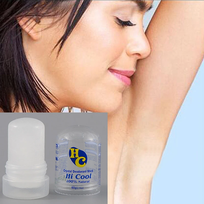 High Quality 60g 100% Natural Crystal Deodorant Alum Stick Body Odor Remover Antiperspirant for Men Women
High Quality 60g 100% Natural Crystal Deodorant Alum Stick Body Odor Remover Antiperspirant for Men Women