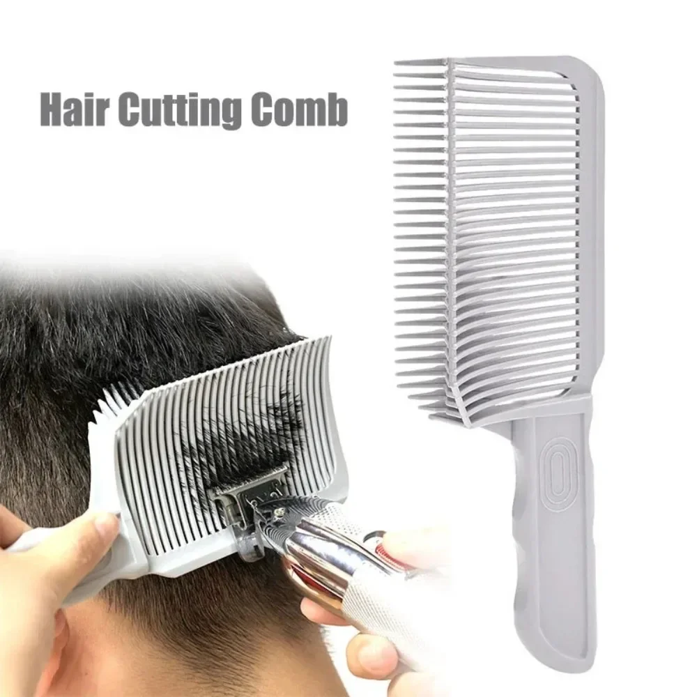 

Barber Fade Combs Hair Cutting Tool for Gradient Hairstyle Comb Flat Top Hair Cutting Comb for Men Heat Resistant Fade Brush빗