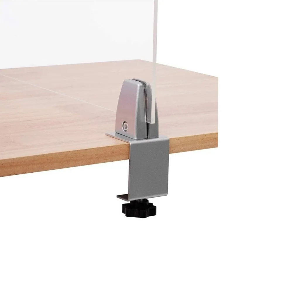 2Pcs Office Desk Divider Clamp Privacy Adjustable Screen Clip Holder Bracket Baffle Clamp Desk Acrylic Partition Clip Tool
2Pcs Office Desk Divider Clamp Privacy Adjustable Screen Clip Holder Bracket Baffle Clamp Desk Acrylic Partition Clip Tool