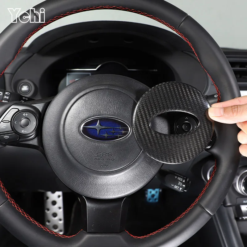 Автомобильный чехол из углеродного волокна для Subaru BRZ 2012-2022, центральный декоративный чехол на руль, аксессуары для интерьера автомобиля
Автомобильный чехол из углеродного волокна для Subaru BRZ 2012-2022, центральный декоративный чехол на руль, аксессуары для интерьера автомобиля