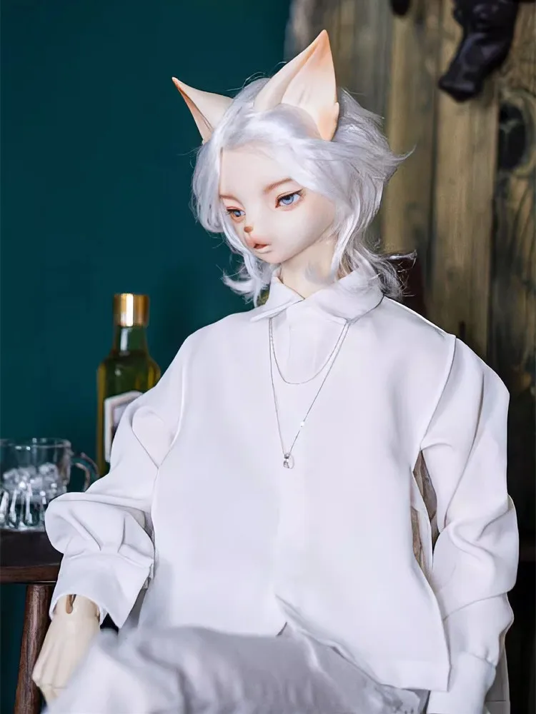 BJD Doll Clothes For 1/3 Dolls White Black Shirt See Through Look Top Uncle Size Dolls Clothing Accessories (Excluding Dolls)
BJD Doll Clothes For 1/3 Dolls White Black Shirt See Through Look Top Uncle Size Dolls Clothing Accessories (Excluding Dolls)