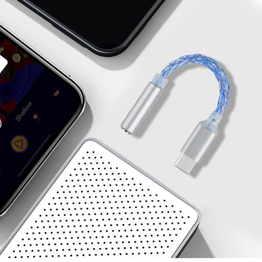 JCALLY JM6 Type-C To 3.5mm Digital Audio Decoding Amp DAC CX31993 Up To 32bits/384kHz AMP MAX97220 For Mobile Phone Tablets
JCALLY JM6 Type-C To 3.5mm Digital Audio Decoding Amp DAC CX31993 Up To 32bits/384kHz AMP MAX97220 For Mobile Phone Tablets