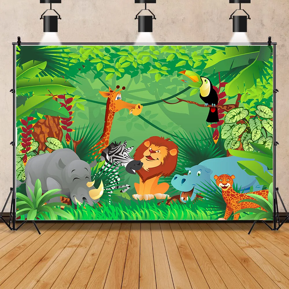 Tropical Jungle Cartoon Wildlife Park Shoot Photo Children's Birthday and Newborn Photography Background Prop FZ-13
Tropical Jungle Cartoon Wildlife Park Shoot Photo Children's Birthday and Newborn Photography Background Prop FZ-13