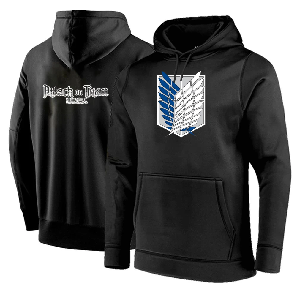 Anime Attack on Titan 2023 New Men's Spring and Autumn Casual Cotton Hight Quality Solid Color Pullover Hoodie Sleeve Outerwear
Anime Attack on Titan 2023 New Men's Spring and Autumn Casual Cotton Hight Quality Solid Color Pullover Hoodie Sleeve Outerwear
