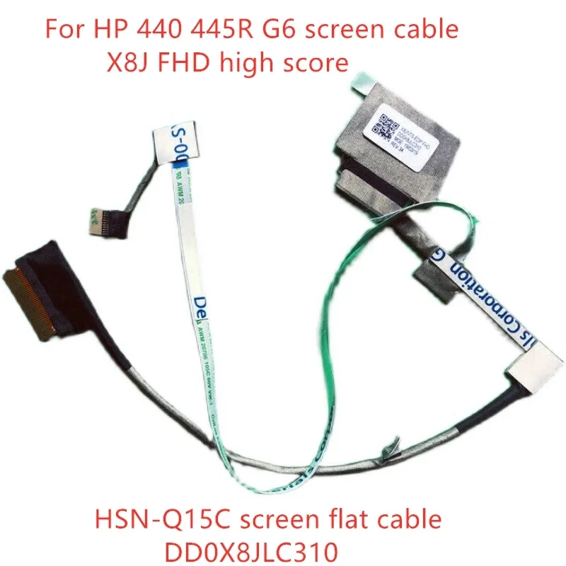 Кабель для ноутбука LVDS EDP LCD для HP 440 445R G6, кабель для экрана X8J FHD с высокой шкалой, фотография 15C, плоский кабель DD0X8JLC310
Кабель для ноутбука LVDS EDP LCD для HP 440 445R G6, кабель для экрана X8J FHD с высокой шкалой, фотография 15C, плоский кабель DD0X8JLC310
