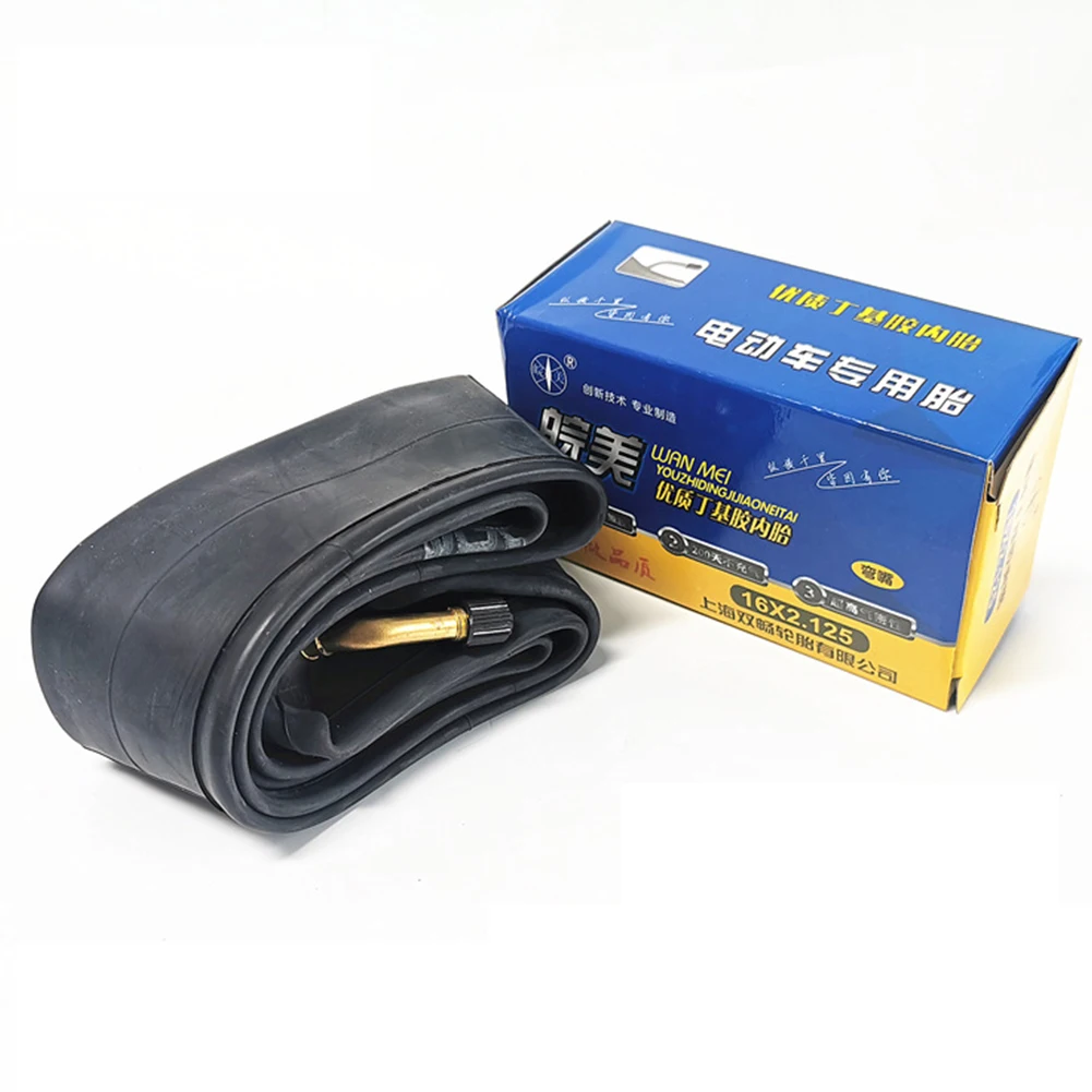 Brand New Inner Tube 16x2.125 Excellent Replacement For Electric Bike Inner Tube 16x2.125 Bent Valve Butyl Rubber
Brand New Inner Tube 16x2.125 Excellent Replacement For Electric Bike Inner Tube 16x2.125 Bent Valve Butyl Rubber