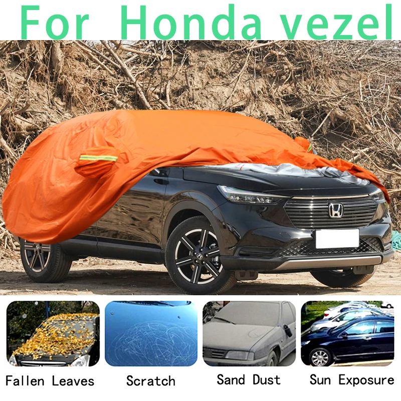 For Honda vezel Waterproof car covers super sun protection dust Rain car Hail prevention auto protective
For Honda vezel Waterproof car covers super sun protection dust Rain car Hail prevention auto protective