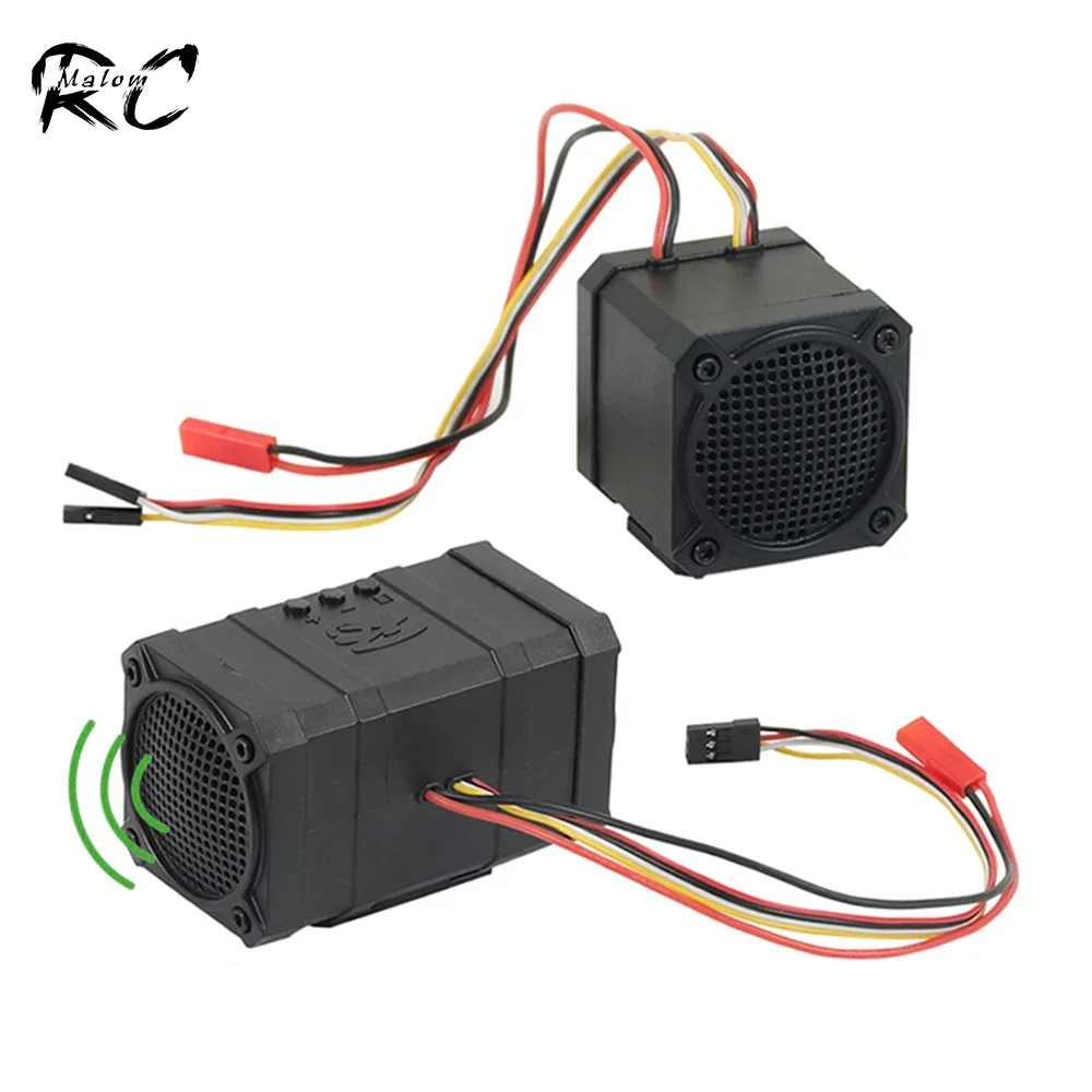 RC Car Engine Sound Simulator CH3 Control Horn Speaker for 1/10 Scale Truck Crawler Motorcycle Boat TRX4 SCX10 Arrma Senton A979
RC Car Engine Sound Simulator CH3 Control Horn Speaker for 1/10 Scale Truck Crawler Motorcycle Boat TRX4 SCX10 Arrma Senton A979