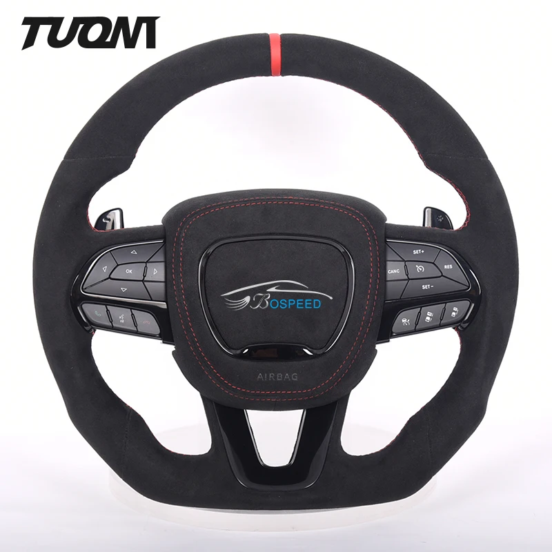 Car Steering Wheel For Dodge Charge SRT Challenger Viper Full Alcantara Leather Custom
Car Steering Wheel For Dodge Charge SRT Challenger Viper Full Alcantara Leather Custom