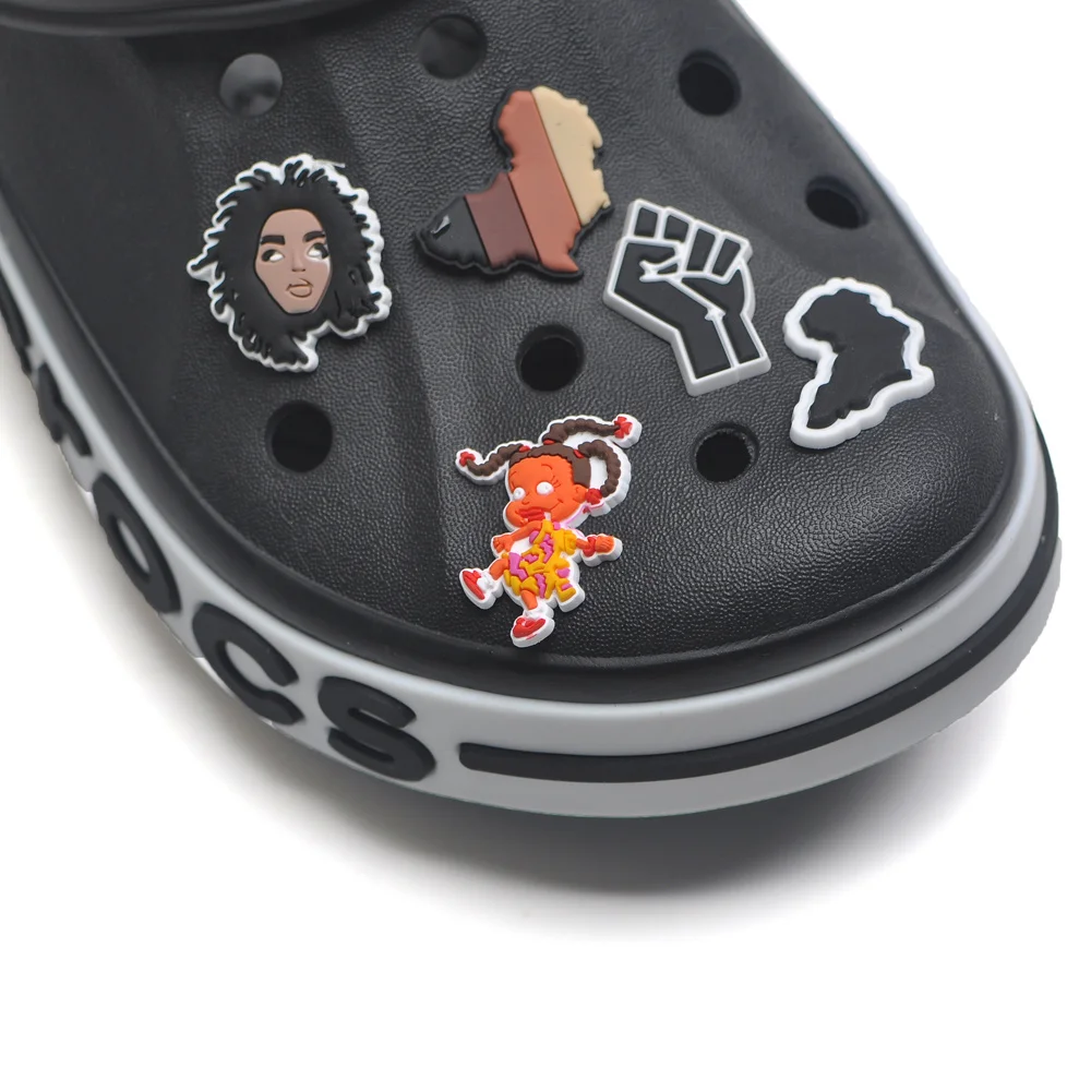 1 Pcs/lot Woman Map Balck Lives Matter Cute Medical PVC Shoe Charms Decorations Accessories For Kids Teens Gifts
1 Pcs/lot Woman Map Balck Lives Matter Cute Medical PVC Shoe Charms Decorations Accessories For Kids Teens Gifts