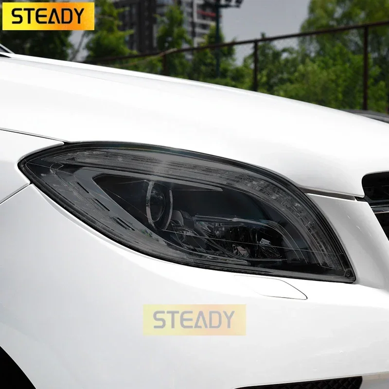 Car Headlight Protective Film Transparent Black TPU Sticker For Mercedes Benz ML Class W166 2012-2015 ML320 ML350 63 Accessories
Car Headlight Protective Film Transparent Black TPU Sticker For Mercedes Benz ML Class W166 2012-2015 ML320 ML350 63 Accessories