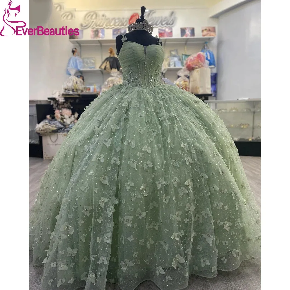 Ball Gown Quinceanera Dresses for Juniors 3D Flowers Sweet 16 Dress with Long Train Tulle Lace Beaded Vestidos De 15 Quinceañera
Ball Gown Quinceanera Dresses for Juniors 3D Flowers Sweet 16 Dress with Long Train Tulle Lace Beaded Vestidos De 15 Quinceañera