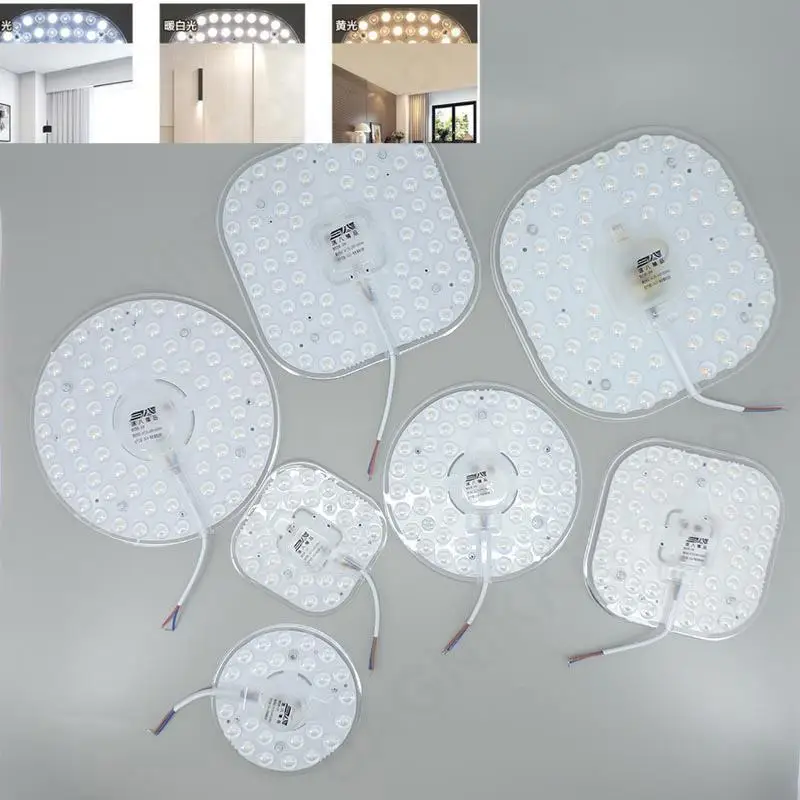 36W 24W 12W LED Ring PANEL Circle white Light source SMD2835 chips LED square Round Ceiling board circular lamp board AC 220V v
36W 24W 12W LED Ring PANEL Circle white Light source SMD2835 chips LED square Round Ceiling board circular lamp board AC 220V v