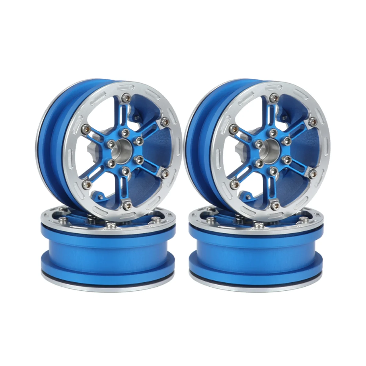 56G Light Weight 2.2 Metal Beadlock Wheel Rim Hub for 1/10 RC Crawler Car Axial SCX10 Wraith Capra RR10 Traxxas TRX4,2
56G Light Weight 2.2 Metal Beadlock Wheel Rim Hub for 1/10 RC Crawler Car Axial SCX10 Wraith Capra RR10 Traxxas TRX4,2