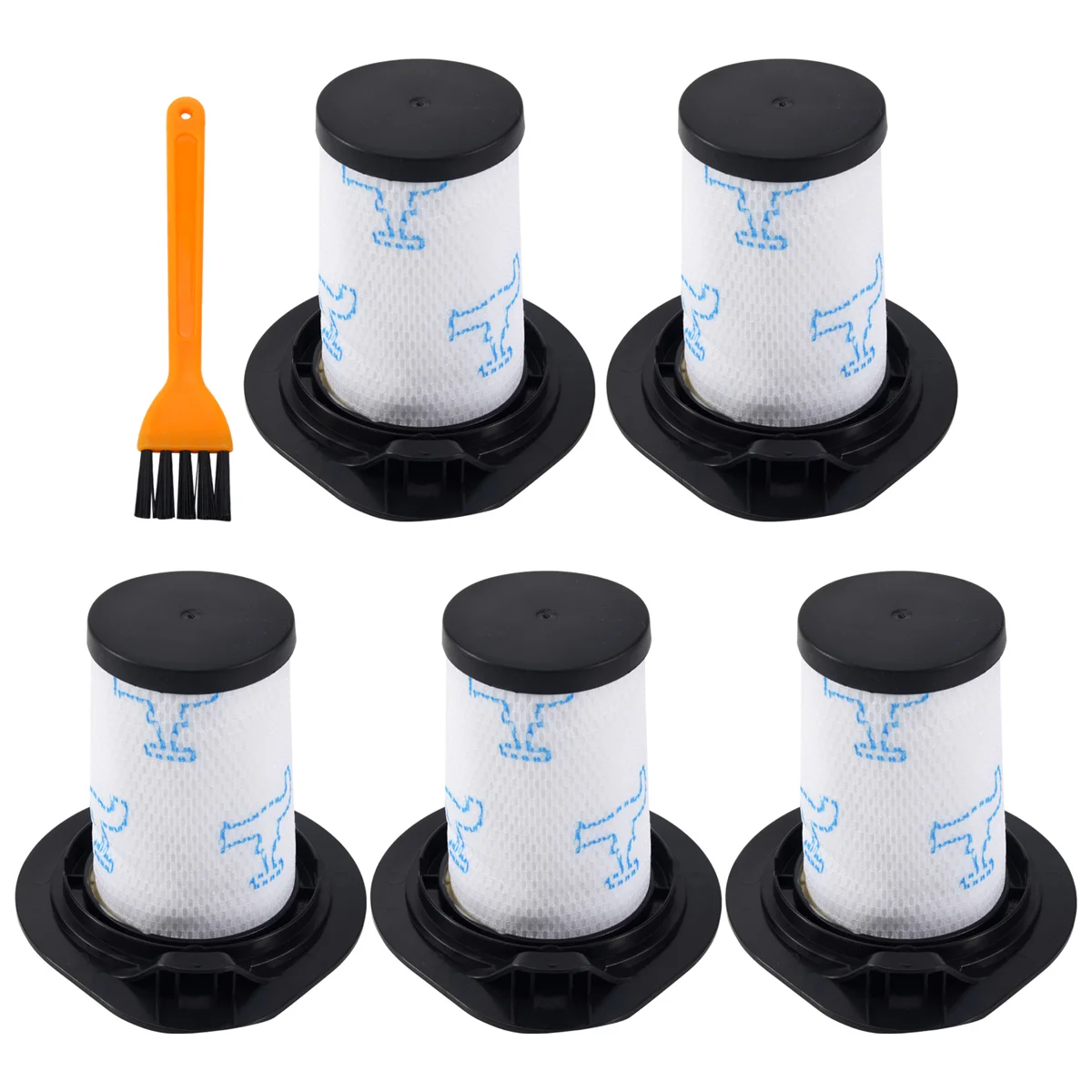 5 шт. фильтры для пылесоса Rowenta Air Force 460 All in One RH92Xx и Air Force Flex 560 RH94Xx, детали ZR009002
5 шт. фильтры для пылесоса Rowenta Air Force 460 All in One RH92Xx и Air Force Flex 560 RH94Xx, детали ZR009002