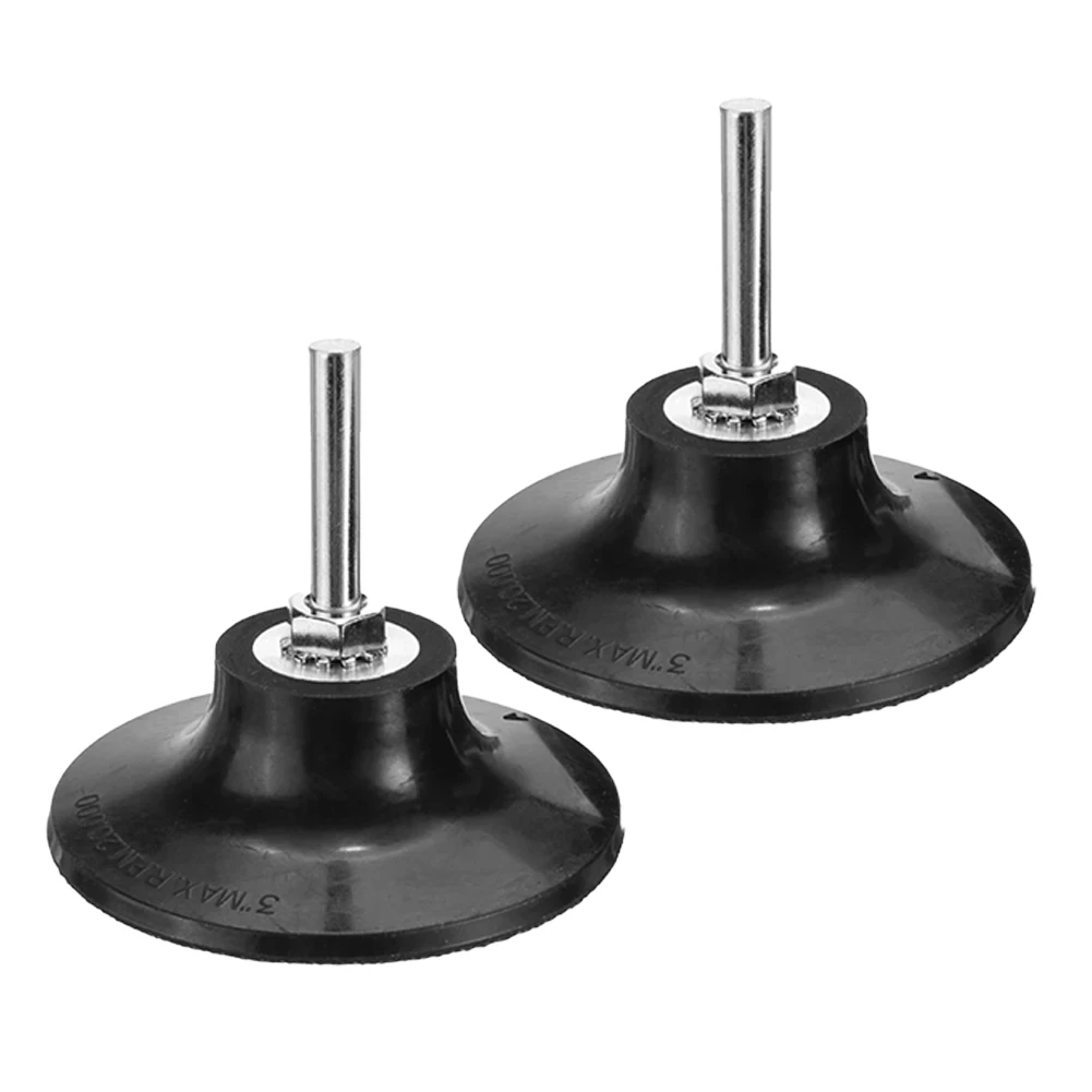 2pcs 3Inch 75mm Sanding Discs Holder 6mm Round Shank Quick Change Adapter Rotary Pad Holder For Rotary Polishing Abrasive Discs
2pcs 3Inch 75mm Sanding Discs Holder 6mm Round Shank Quick Change Adapter Rotary Pad Holder For Rotary Polishing Abrasive Discs