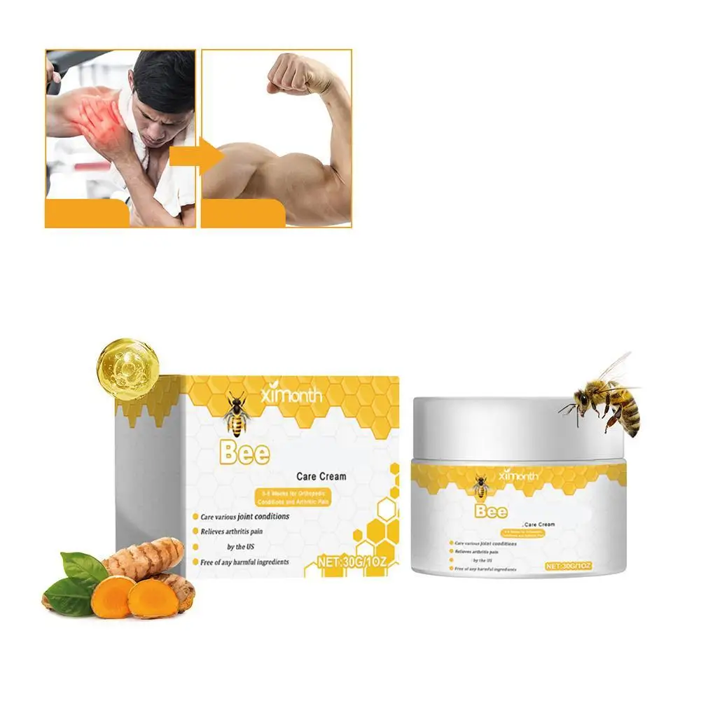 30g Bee Care Cream Knee Joint Repair Spray Gout Treatment Massage Cream Effectively Relieve Muscle And Joint Soreness
30g Bee Care Cream Knee Joint Repair Spray Gout Treatment Massage Cream Effectively Relieve Muscle And Joint Soreness