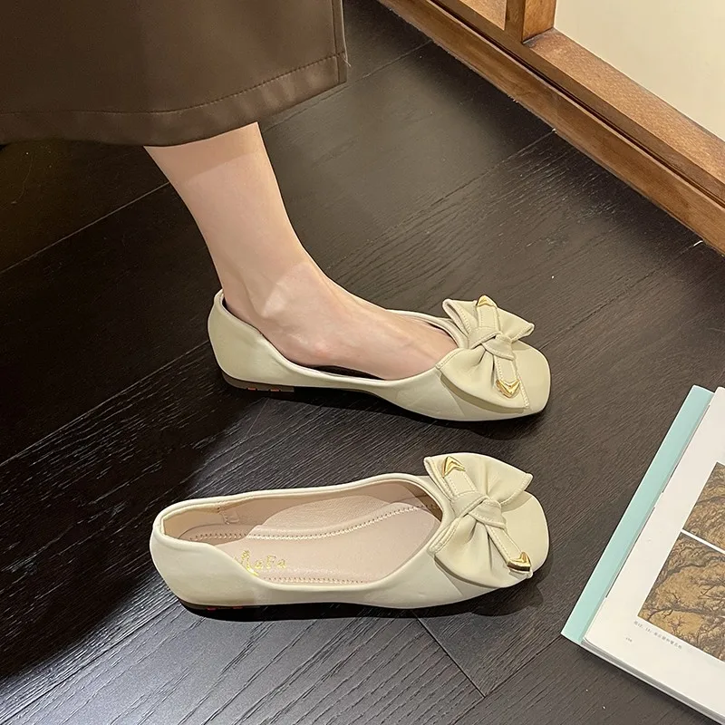 Shoes for Women 2023 New Round Head Women's Flats Outdoor Loafers Bow Tie Flat with Shoes Female Flat Shoes Zapatos De Mujer
Shoes for Women 2023 New Round Head Women's Flats Outdoor Loafers Bow Tie Flat with Shoes Female Flat Shoes Zapatos De Mujer