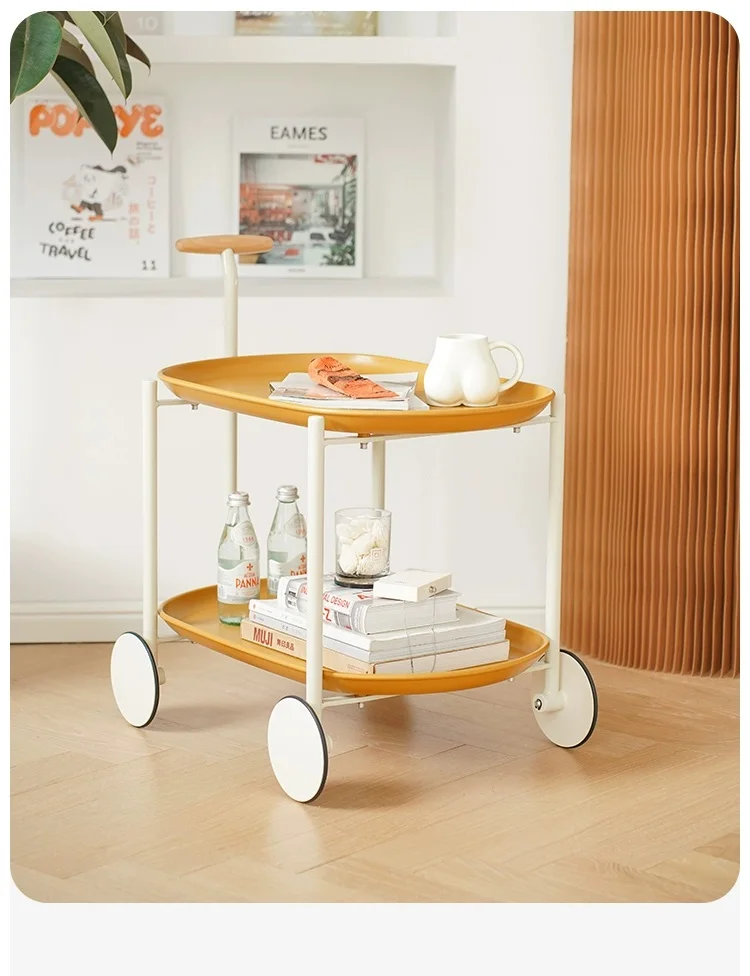 Modern Removable Side Table Trolly Cart Coffee Storage Table ABS Metal Frame Beech Handle Nightstand for LIving Dining Room
Modern Removable Side Table Trolly Cart Coffee Storage Table ABS Metal Frame Beech Handle Nightstand for LIving Dining Room